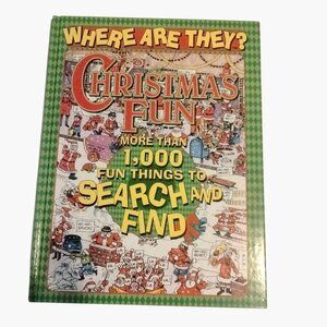 Where Are They Christmas Fun Search And Find Book